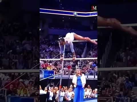 Gymnastics world women’s 🔥Jordan Chiles Uneven bars 😱🔥beautiful performance #sport #shorts