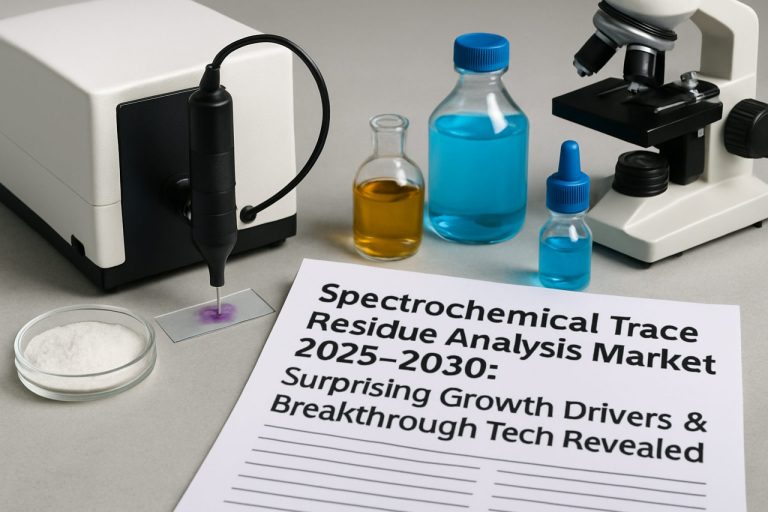 Spectrochemische Trace Residuanalyse Markt 2025–2030: Verrassende Groeimotoren en Doorbraaktechnologie Onthuld
