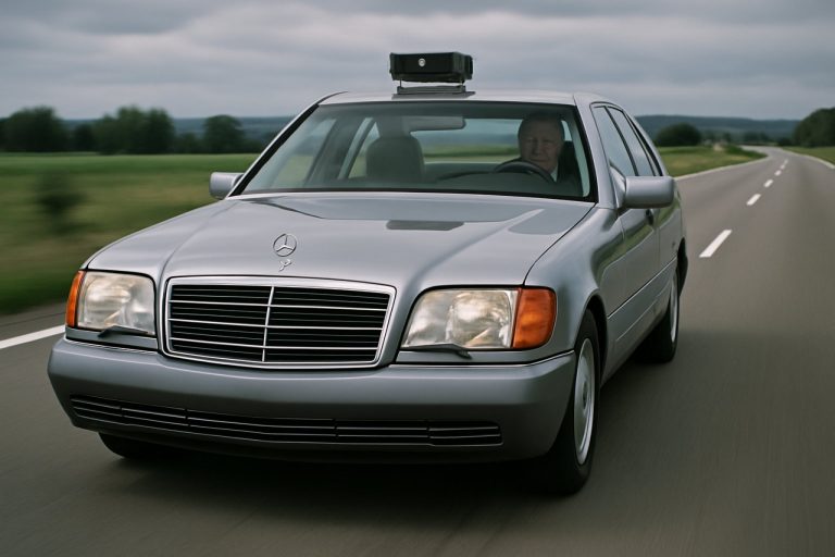Mercedes vyrobil autonómne vozidlo v roku 1994 - desaťročia predtým, než Tesla či Waymo vôbec existovali.