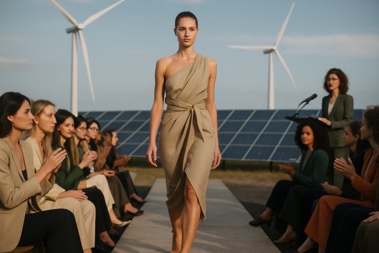 ランウェイの革命：ファッション、エネルギー、そして女性が2025年の地球温暖化対策を推進する方法